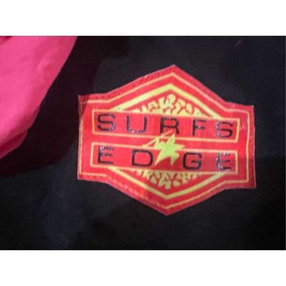 Vintage Mid 1990s Express Brand May Company Windbreaker SZ M Surfs Edge Pink Med - Picture 11 of 16
